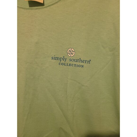 NWT Simply Southern Lake Vibes Fun Times Short Sleeve Graphic T-Shirt Men's M - Picture 3 of 11